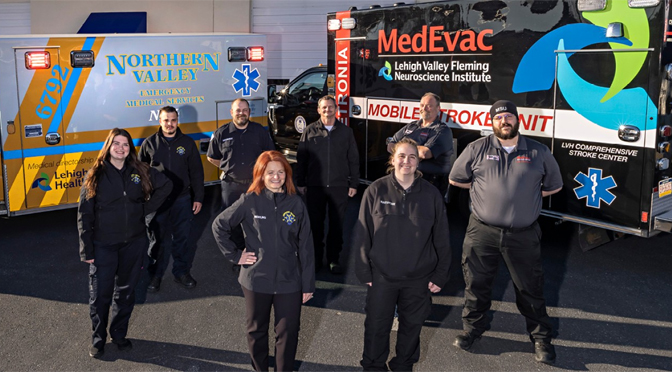 LVHN Mobile Stroke Unit Partners with Northern Valley EMS