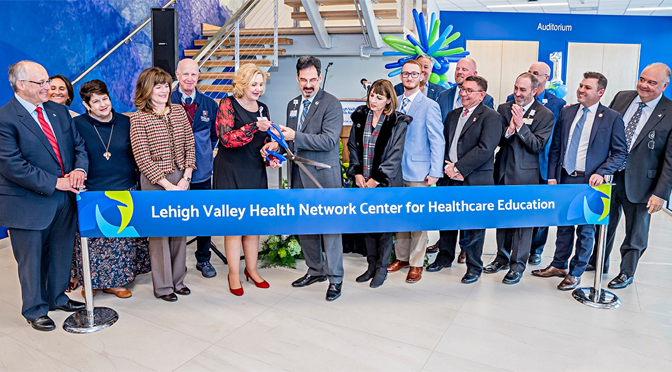 LVHN Cuts Ribbon to Open New Center for Healthcare Education in Center Valley
