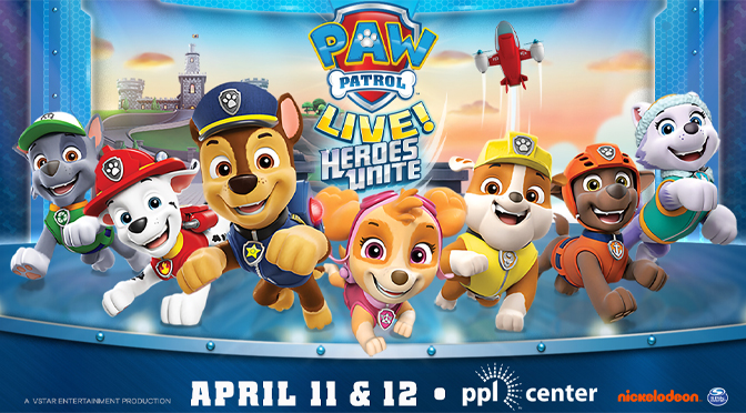 PAW Patrol ®Live! “Heroes Unite” is Spreading the Puppy Love with a Special Valentine’s Day Discount!