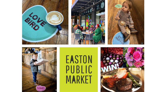 The ultimate Valentine’s dinner? Take fun Easton Public Market to win it!
