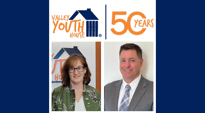 Valley Youth House is pleased to announce the promotions of Tom Quinn and Lisa Weingartner, MSW, LSW, to key roles within the organization