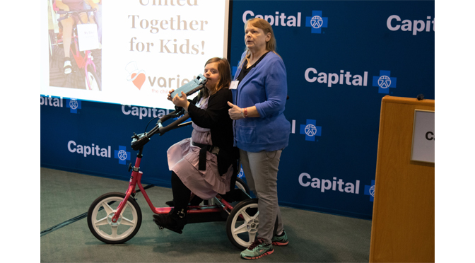Capital Blue Cross Distributes Adaptive Bikes and Strollers to Local Children Living with Disabilities