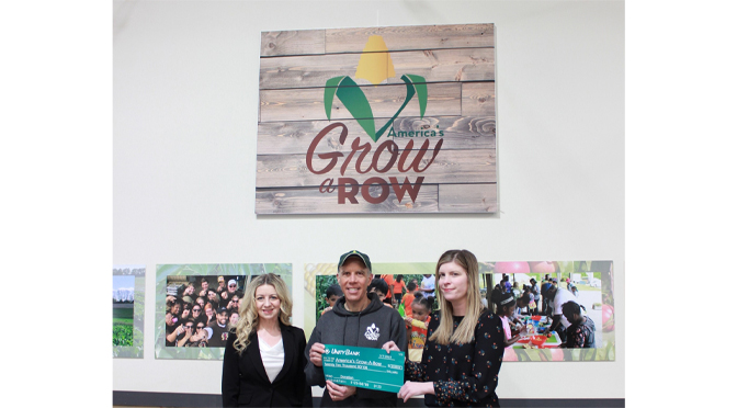 Unity Bank Donates $25,000 to America’s Grow-a-Row as Lead Sponsor of Farm to Fork Volunteer Program
