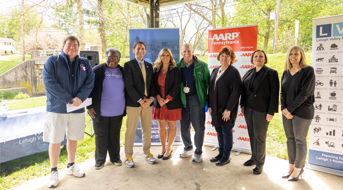 United Way’s Age-Friendly Lehigh Valley Kicks Off New Initiative to Increase Pedestrian Safety in Partnership with AARP PA and Lehigh Valley Planning Commission