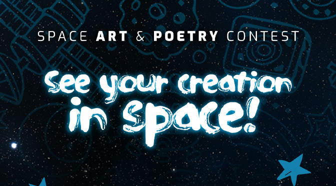 Final Days for a Chance to See Your Child’s Artwork Displayed in Outer Space