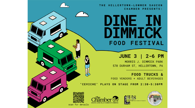 Hellertown-Lower Saucon “Dine in Dimmick” returns on June 4