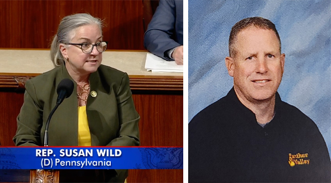 ICYMI: Rep. Wild Honors Panther Valley School District Educator on House Floor During Teacher Appreciation Week
