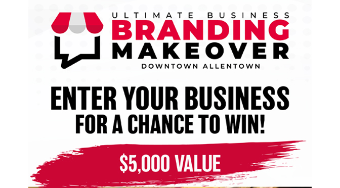 The City of Allentown, with AlphaGraphics and City Center Allentown, launches the “Ultimate Business Branding Makeover” contest for downtown Allentown restaurant and retail owners
