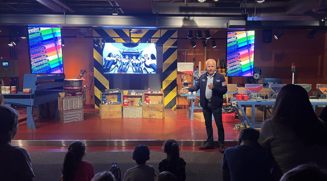 Astronaut Who Recently Visited the International Space Station Gives Children Out-Of-This-World Inspiration at Crayola Experience Easton