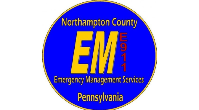 Alert from Northampton County Emergency Management Services