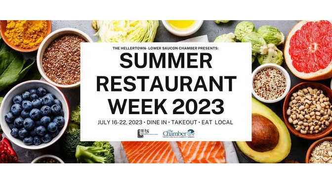 The Hellertown-Lower Saucon Summer Restaurant Week begins Sunday, July 16th