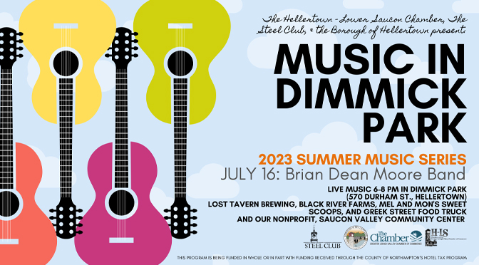 The Hellertown-Lower Saucon Chamber’s Music in Dimmick Park