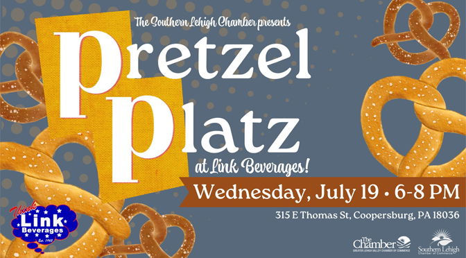 Rescheduled Pretzel Platz Event Scheduled for July 19th