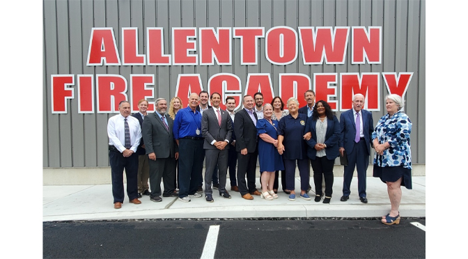 Rep. Susan Wild, Allentown Leaders Celebrate Allentown Fire Academy and Emergency Operations Center Ribbon Cutting and Dedication