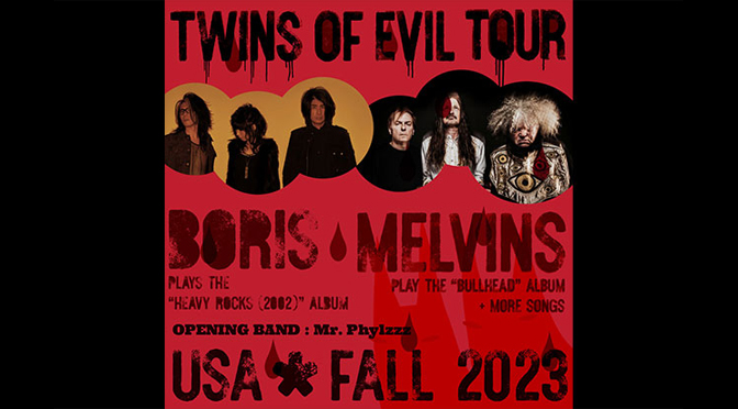 Boris and MELVINS  Twins of Evil Tour 2023   |   Review By: Janel Spiegel