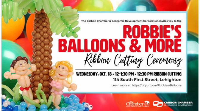 Robbie’s Balloons and More | Ribbon Cutting Ceremony