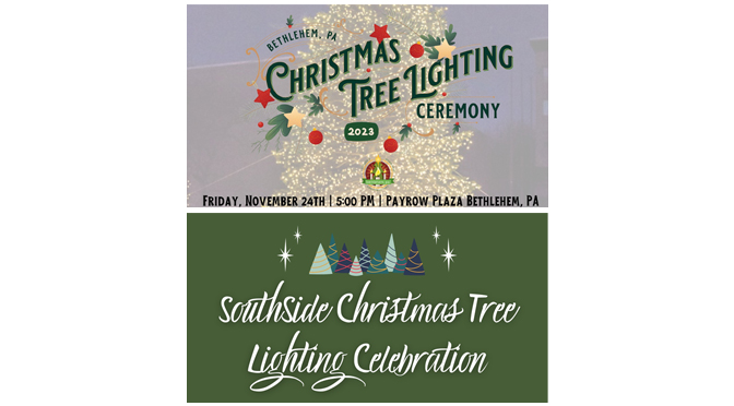 Unwrap new surprises and traditions at two Bethlehem tree lighting ceremonies