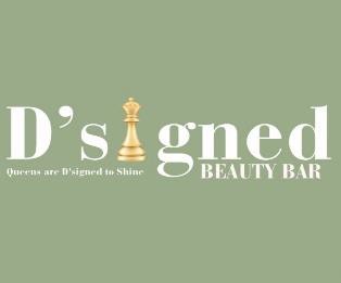 A logo for a beauty bar Description automatically generated