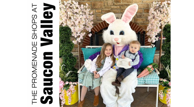 THE PROMENADE SHOPS AT SAUCON VALLEY INVITES THE COMMUNITY TO TAKE PROFESSIONAL EASTER PHOTOS THIS SPRING