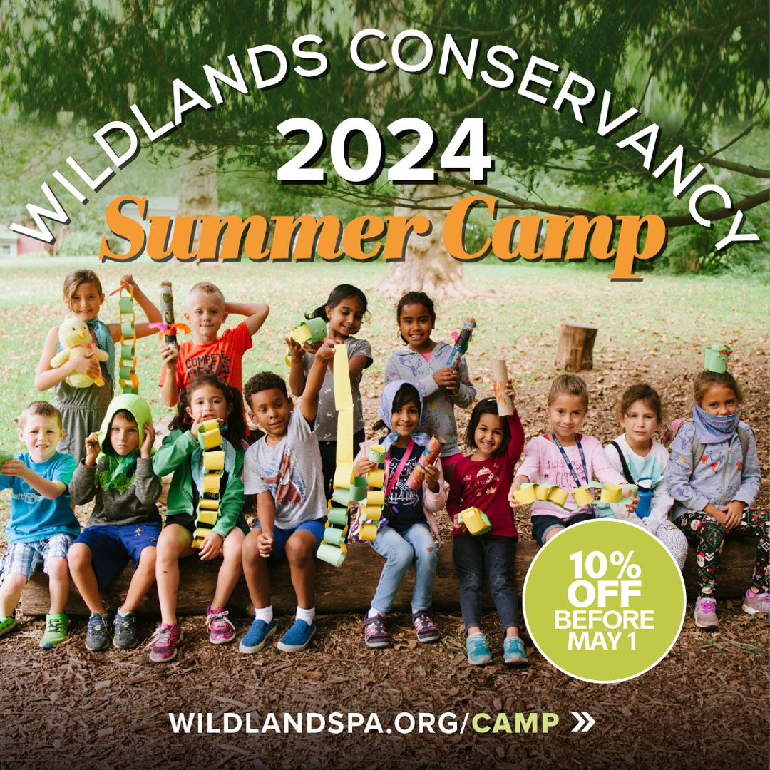 A group of children sitting on a log Description automatically generated