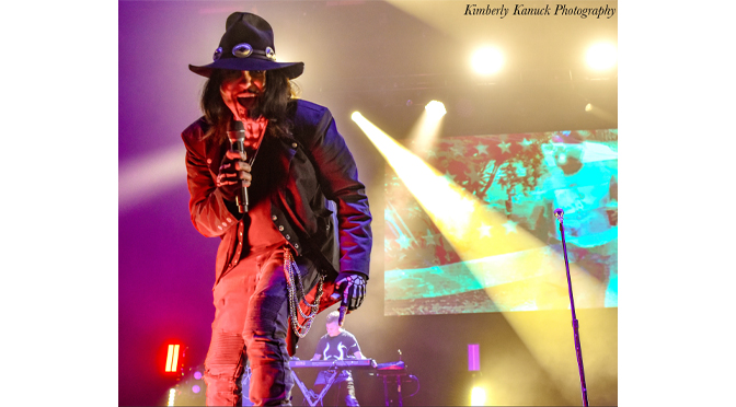 MINISTRY – GARY NUMAN and FRONT LINE ASSEMBLY AT WIND CREEK | REVIEW BY JANEL SPIEGEL & PHOTOGRAPHY BY KIMBERLY KANUCK