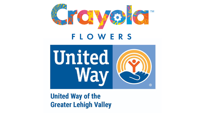 United Way and Crayola Flowers Partner to Spread the Love of Giving throughout the Greater Lehigh Valley