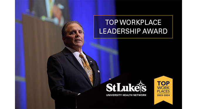 St. Luke’s Named Top Workplace