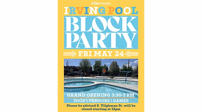 Join us TODAY for Irving Pool Grand Opening