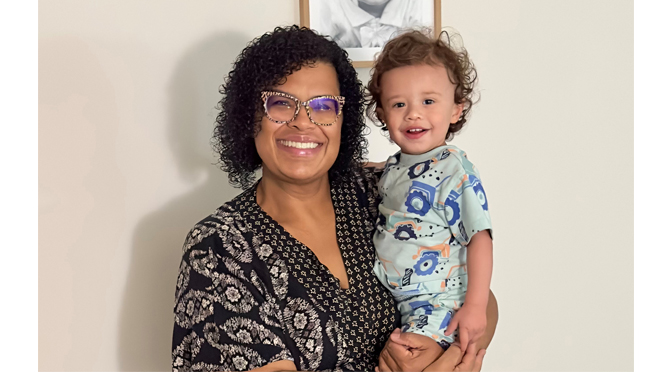 New Mom Grateful for Timely Infusion of Miller-Keystone Blood after Birth