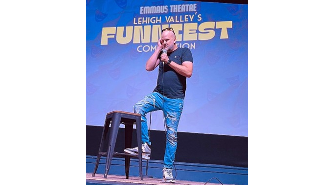 Local Film Director Josiah James Advances to Next Round at Lehigh Valley Funniest Comedian Competition