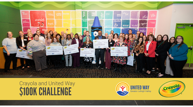 Crayola Donates $100,000 to United Way Nonprofit Partners