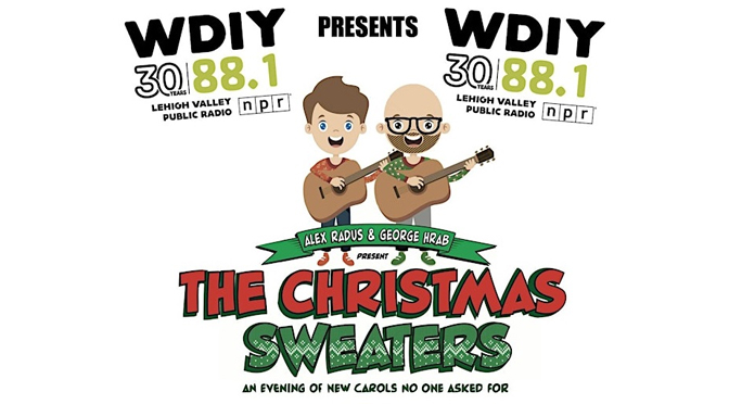 WDIY Presents “The Christmas Sweaters — An Evening of New Carols No One Asked For”