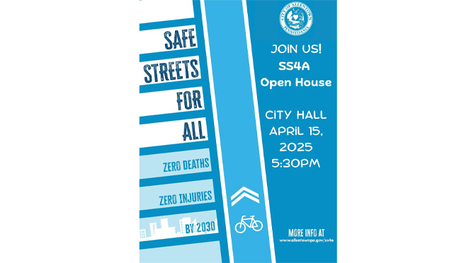 Allentown Unveils Safe Streets for All (SS4A) Action Plan to Improve Roadway Safety