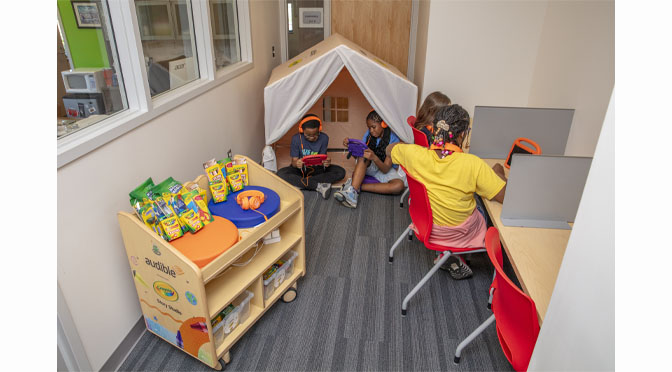 Two Lehigh Valley schools among a dozen across the country that received mobile  Audible Story Studios for the start of the new school year