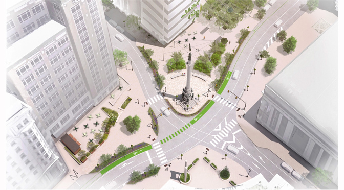 Work Begins on Allentown’s Center Square Redesign