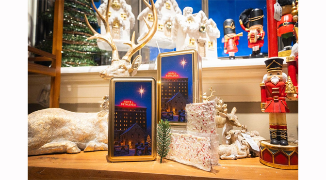 Shoppe at Historic Hotel Bethlehem reveals 11th annual holiday tin, announces signing dates 