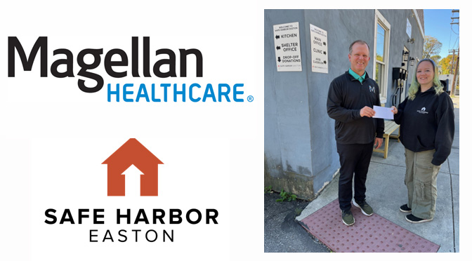 Magellan Cares Foundation Awards $2500 Grant to Safe Harbor Easton in Northampton County
