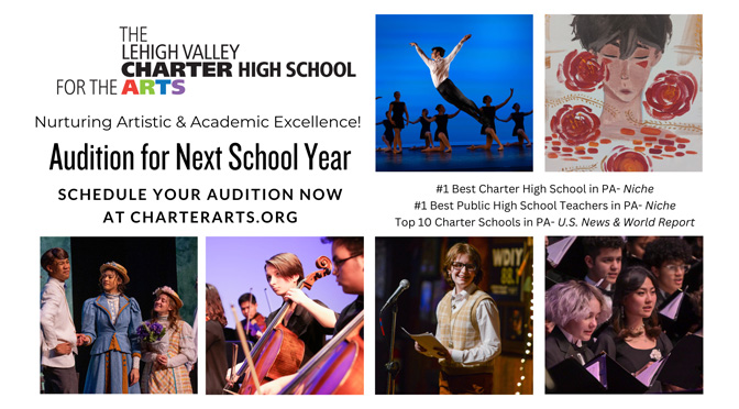 Lehigh Valley Charter High School for the Arts to hold Auditions for the 2026-2027 School Year